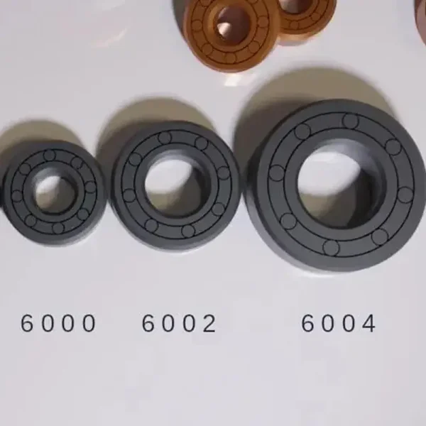 Detailed view of precision engineered bearings showing manufacturing quality for industrial applications