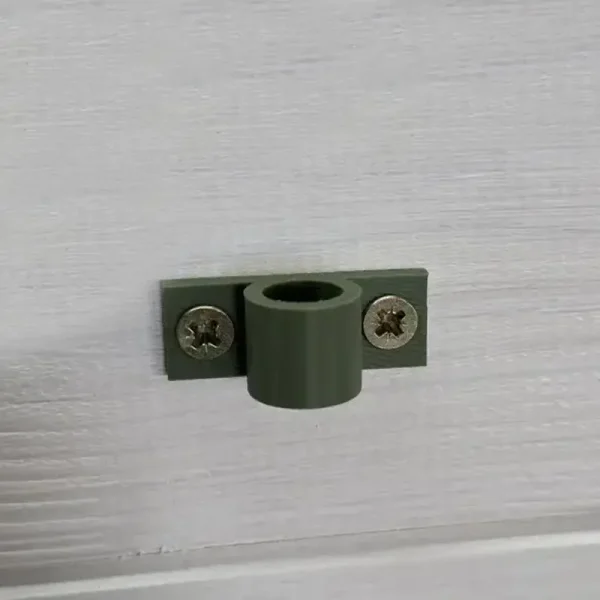 Detailed view of wall-mounted support bracket showing precision engineering for B2B clients