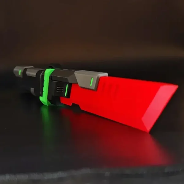 Custom 3D printed Cyber Wind Blade model showcasing detailed design for B2B clients