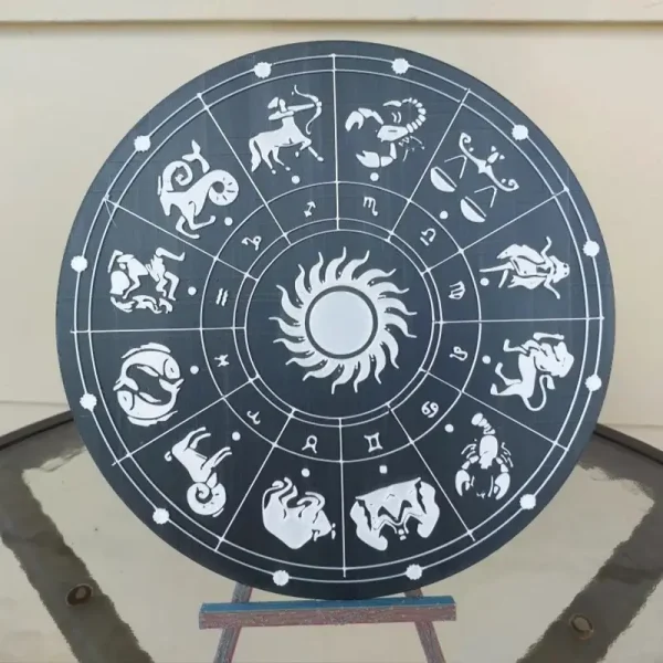 Close-up view of a custom 3D printed Chinese zodiac ornament with intricate animal designs, ideal for global B2B markets